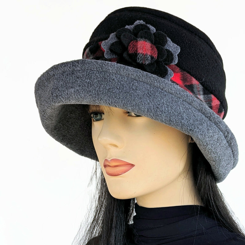Rosie Fashion Hat, with flexible upturned brim, assorted prints