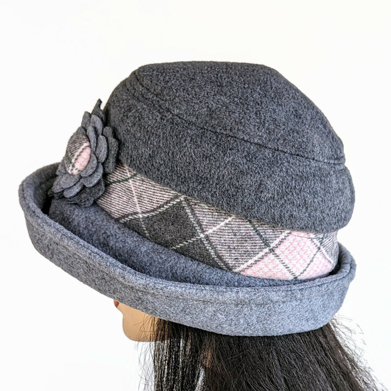 Rosie Fashion Hat, with flexible upturned brim, assorted prints