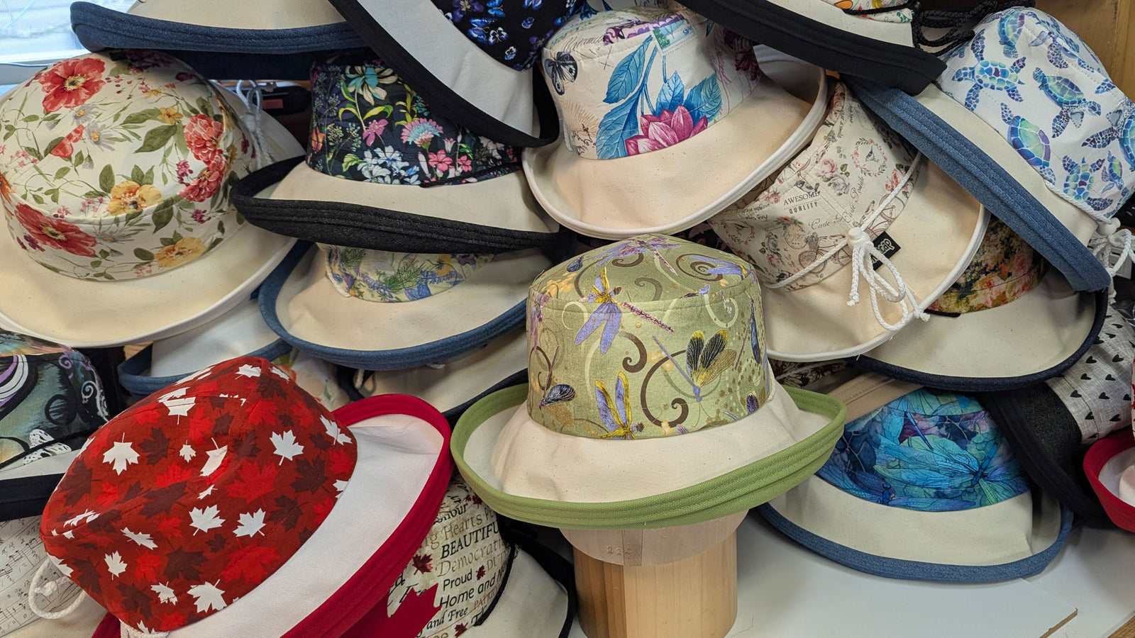 Sun Hats and Spring Hats in Stock