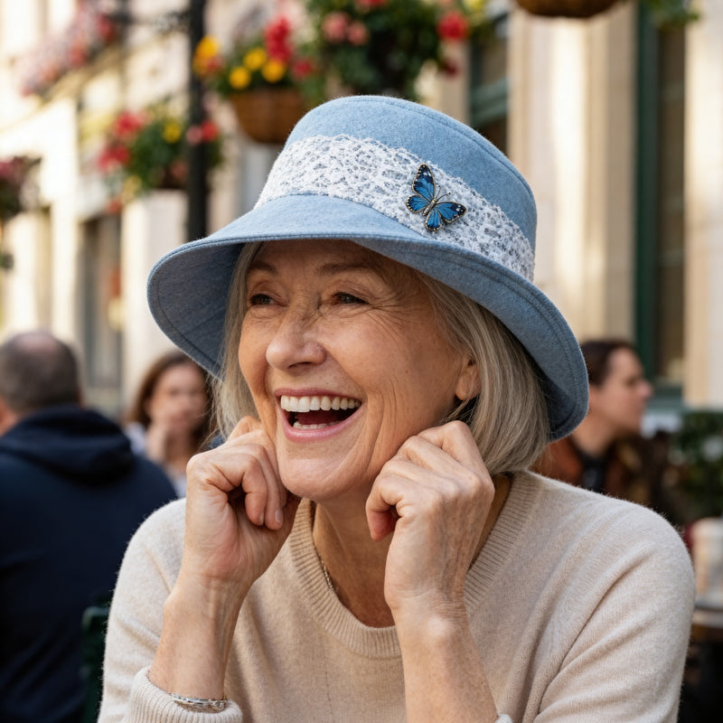 The Perfect Hat, Digital Sewing Pattern, Deluxe Version in 12 head sizes, PDF format