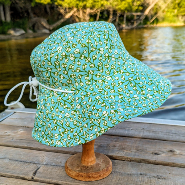 Big Brim Beautiful Beach Sun Hat, sewing pattern and instructions