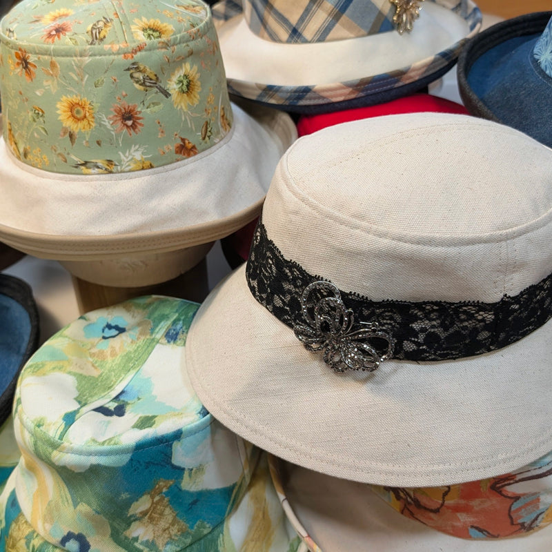 The Perfect Hat, Digital Sewing Pattern, Deluxe Version in 12 head sizes, PDF format