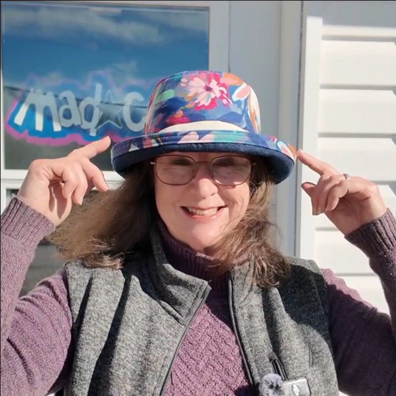 The Perfect Hat, Digital Sewing Pattern, Deluxe Version in 12 head sizes, PDF format