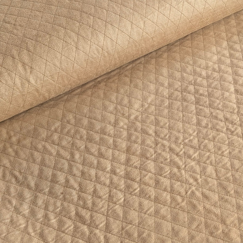Quilted gorgeous Faux Suede, 3 colors