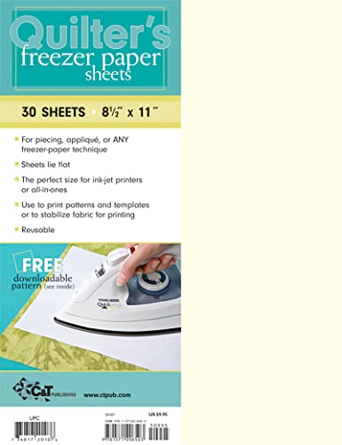 Quilter&#39;s Freezer Paper Sheets