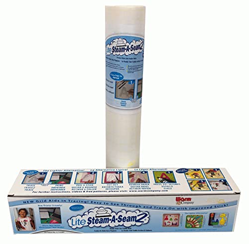 Warm Company Steam A Seam 2 Lite Fusible Web 24" Wide 3 Yard Roll Packed in Kraft Tube