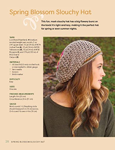 Crochet Slouchy Hats and Beanies: 14 Quick and Easy Patterns