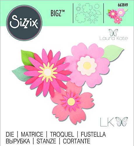 Bigz Die 663849, Bold Blossoms by Laura Kate