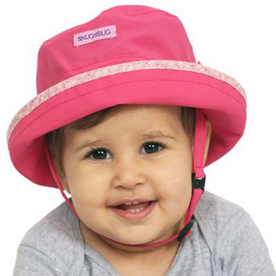 Baby Sun Hat, in two sizes, laugh and play design