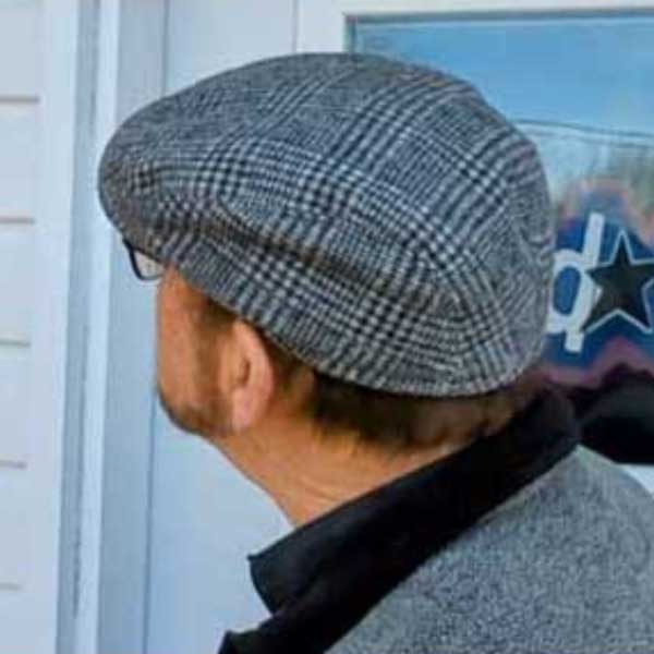 Classic Flat Cap for men or unisex sewing pattern and instructions, di ...
