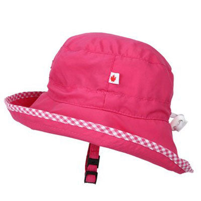 Adjustable Sun Hat, in sizes infant to 8 years, pink UPF50+