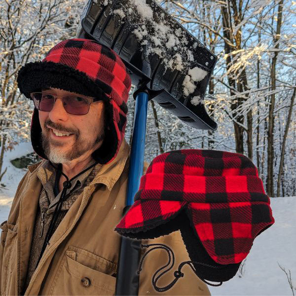 Winter Canada Cap sewing pattern and instructions, digital format